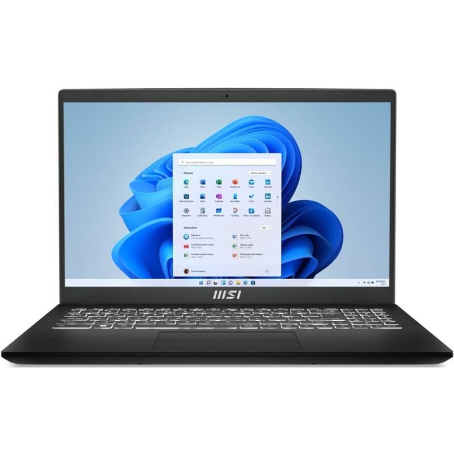 MSI Modern 15 B12M-073CZ (Modern 15 B12M-073CZ) černý - main (0)