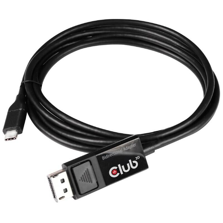Club3D USB-C/DisplayPort 1.4 8K60Hz, M/M, 1.8m (CAC-1557) černý - main (0)