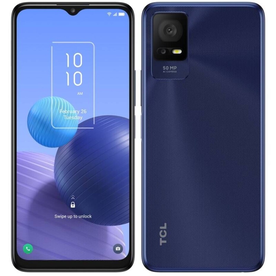 TCL 408 4 GB / 64 GB - Midnight Blue (T507D1-3BLCA112) - main (0)
