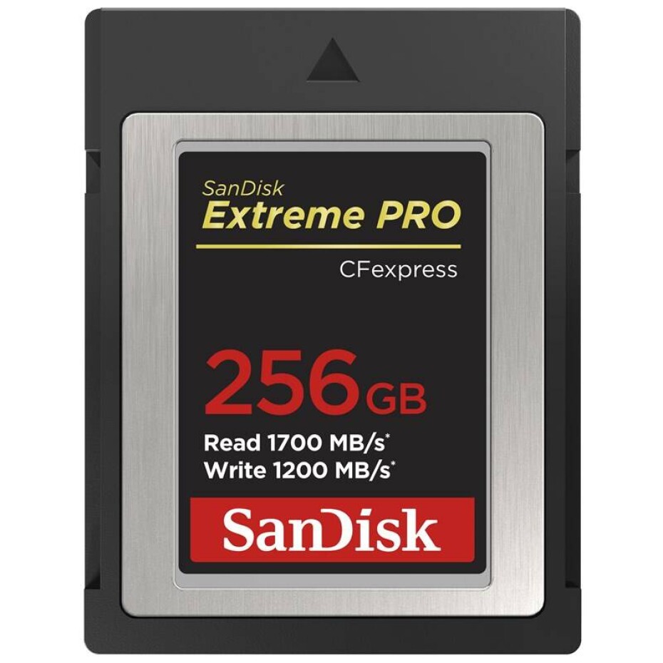 SanDisk Extreme Pro CFexpress 256GB, (1700R/1200W), Type B (SDCFE-256G-GN4NN) - main (0)