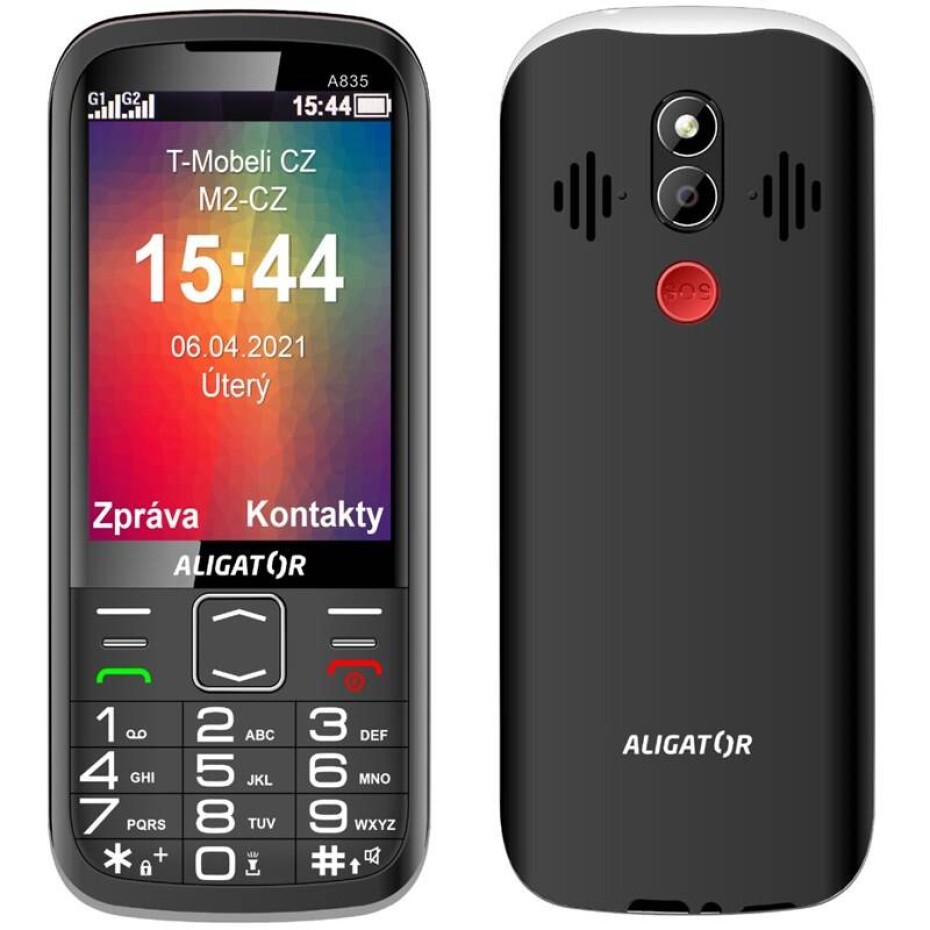 Aligator A835 Senior (DEA835B) černý - main (0)