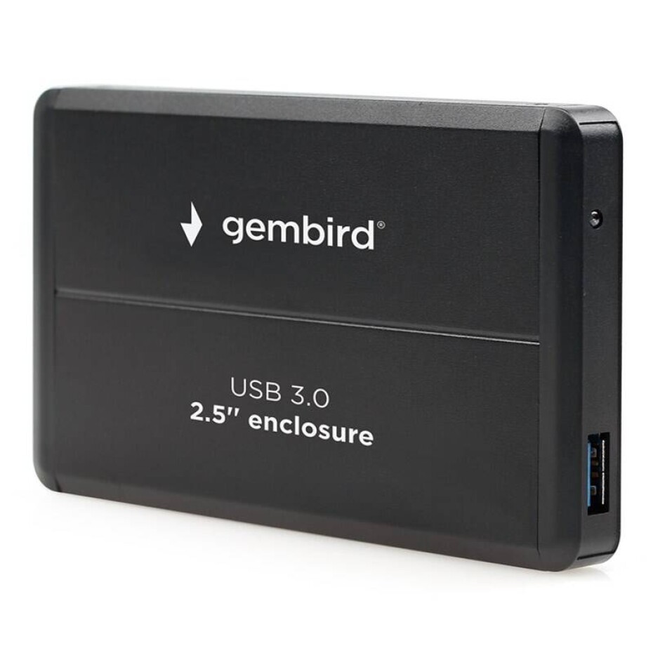 Gembird pro 2.5” zařízení, USB 3.0, SATA (HDP05243D) černý - main (0)