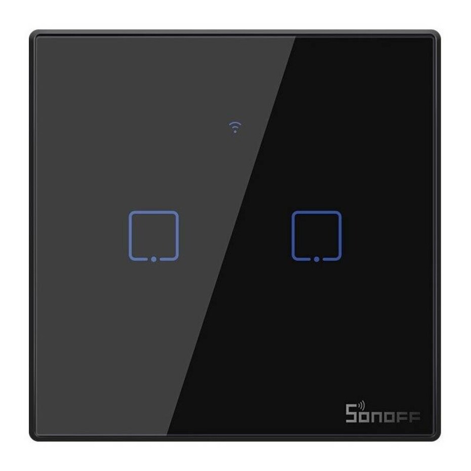 Sonoff Smart Switch WiFi + RF 433 T3 EU TX (2-channel) (IM190314019) - main (0)