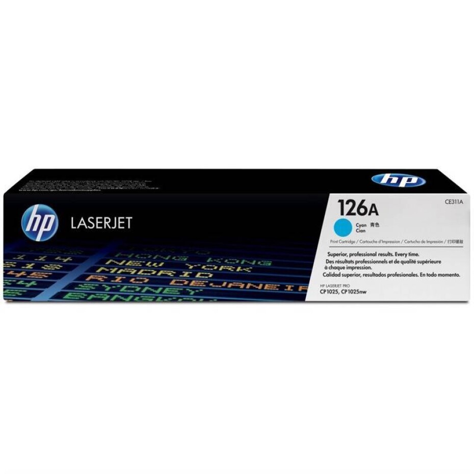 HP 126A, 1 000 stran (CE311A) azurový - main (0)