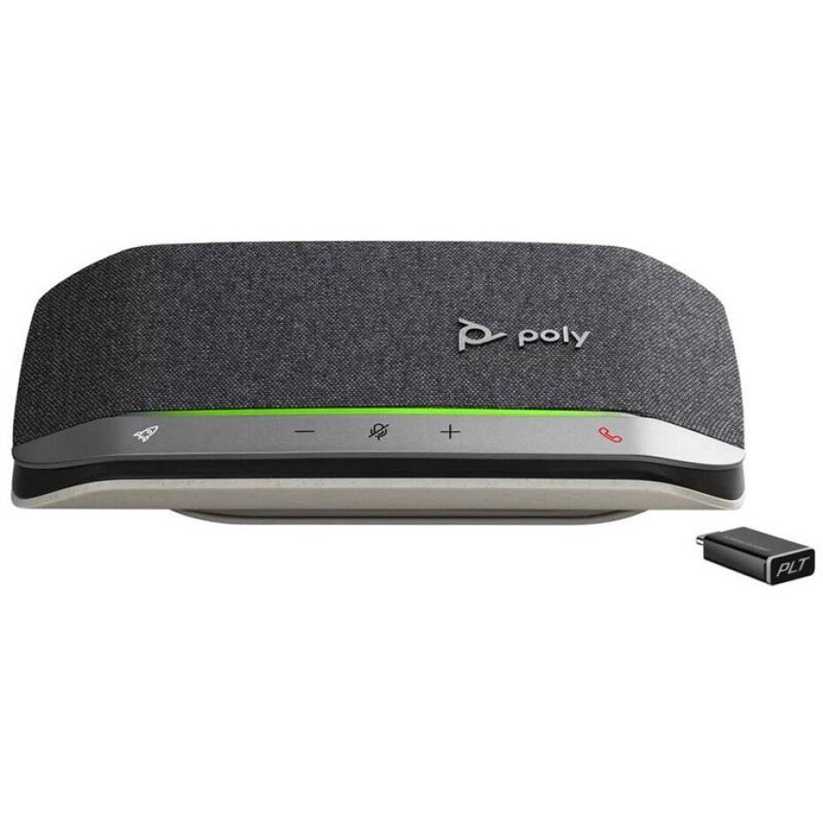 HP Poly Sync 20+, USB-C, adaptér BT600 (772D0AA) stříbrný - main (0)