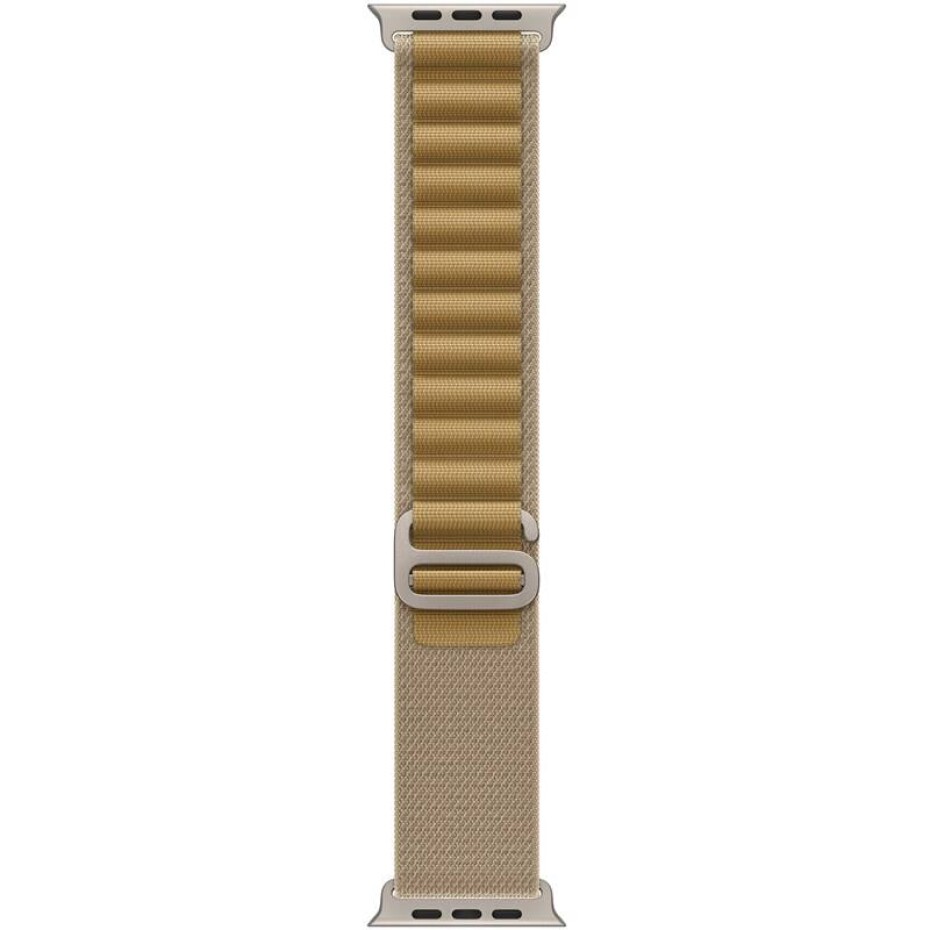 Apple 49mm námořnicky žlutohnědý Alpský tah - S - provedení z přírodního titanu (MXN13ZM/A) - main (0)