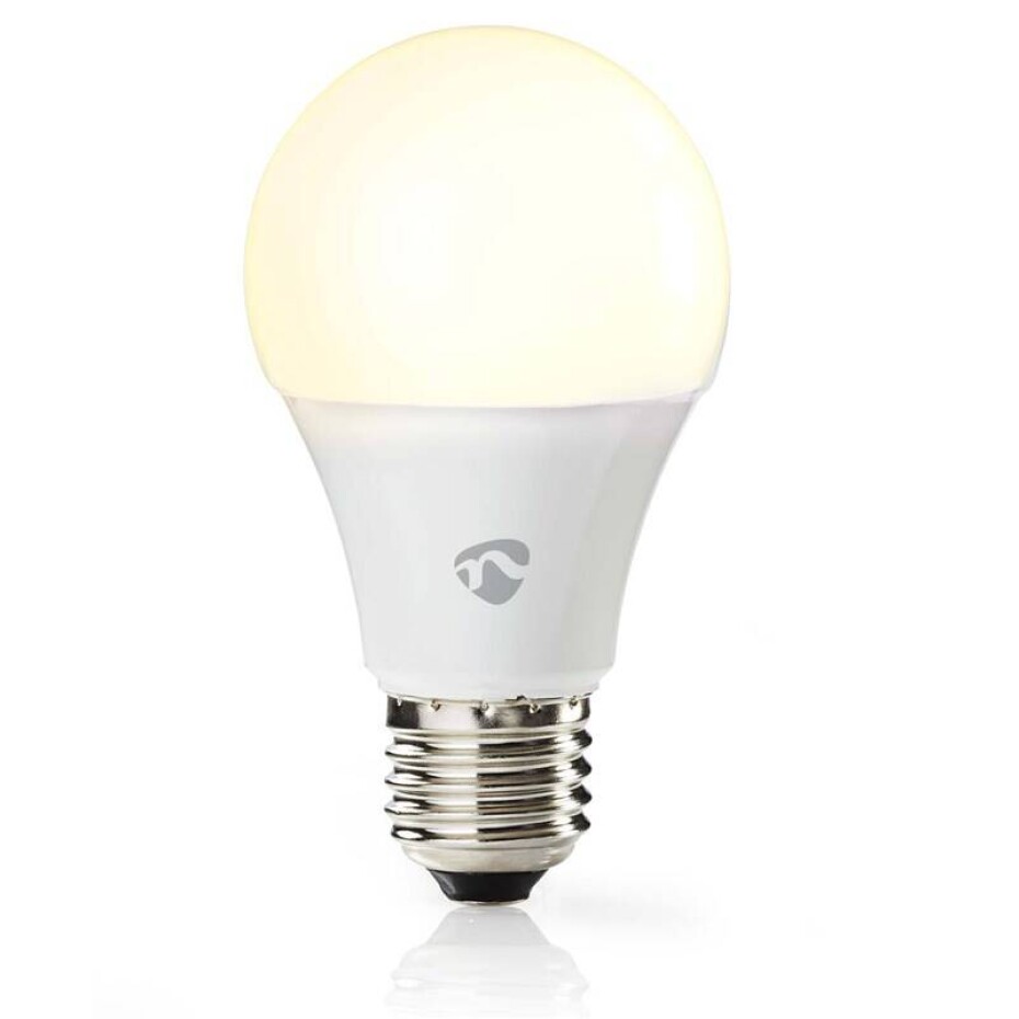 Nedis SmartLife klasik, Wi-Fi, E27, 800 lm, 9 W, Teplá Bílá (WIFILW12WTE27) - main (0)