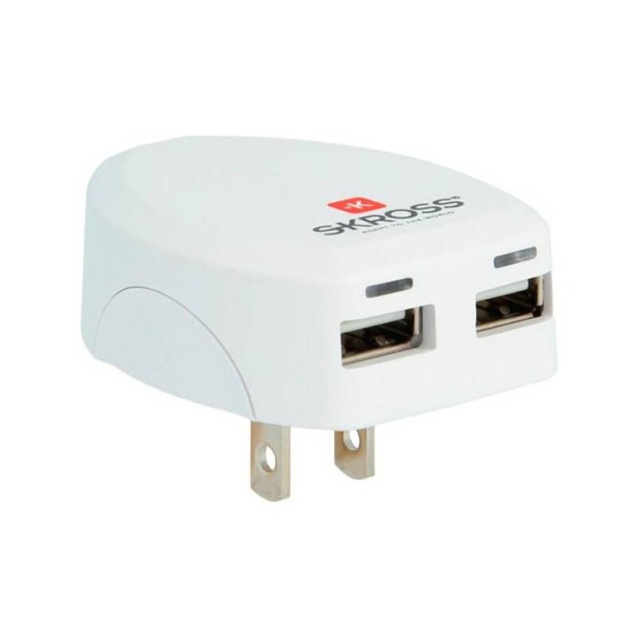 SKROSS pro USA, 2100mA, 2x USB výstup (DC10USA) - main (0)