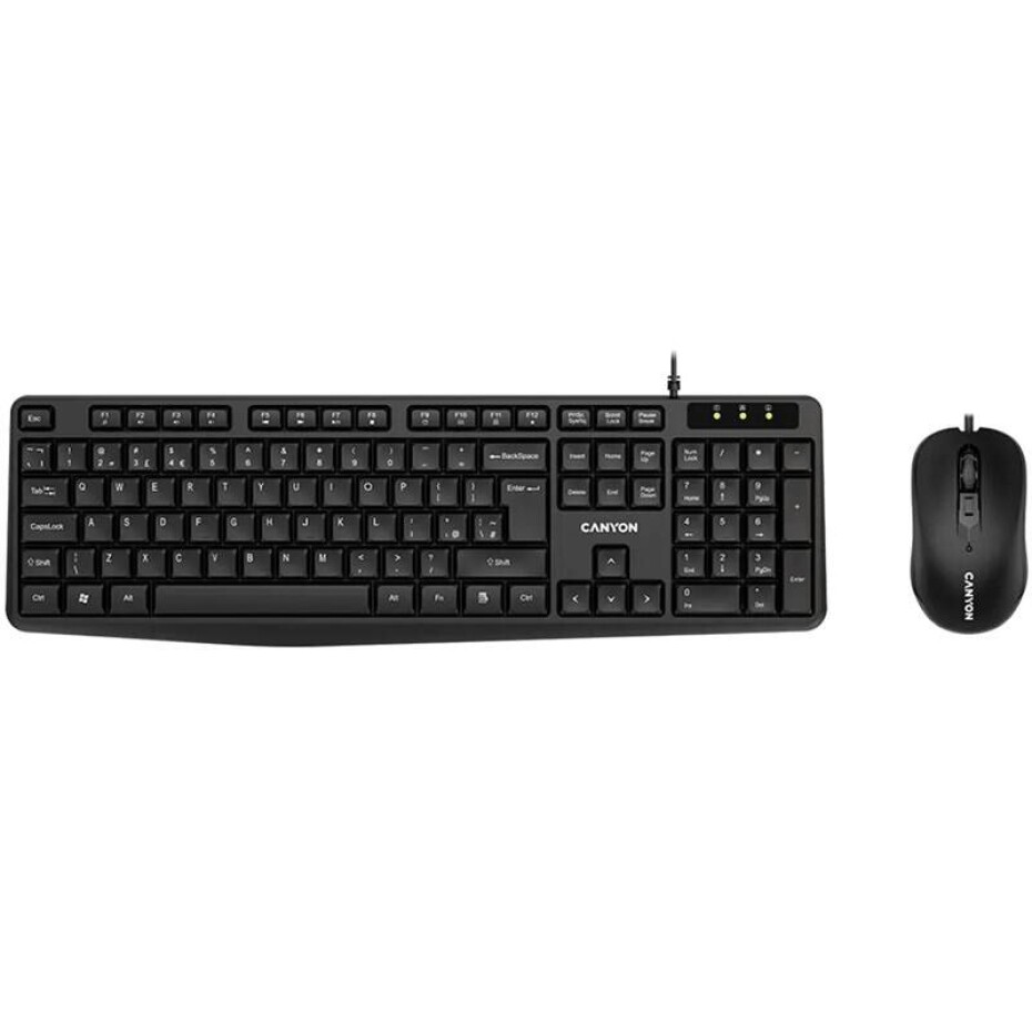 Canyon CNE-CSET1, 1000 DPI, USB, CS, voděodolná (CNE-CSET1-CS) černá - main (0)