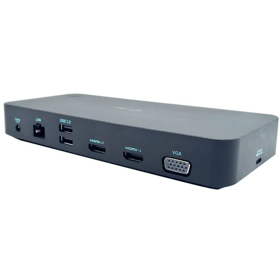 i-tec USB 3.0/USB-C/Thunderbolt, 3x Display + Power Delivery 100W (CATRIPLEDOCKVGAPD) - main (0)