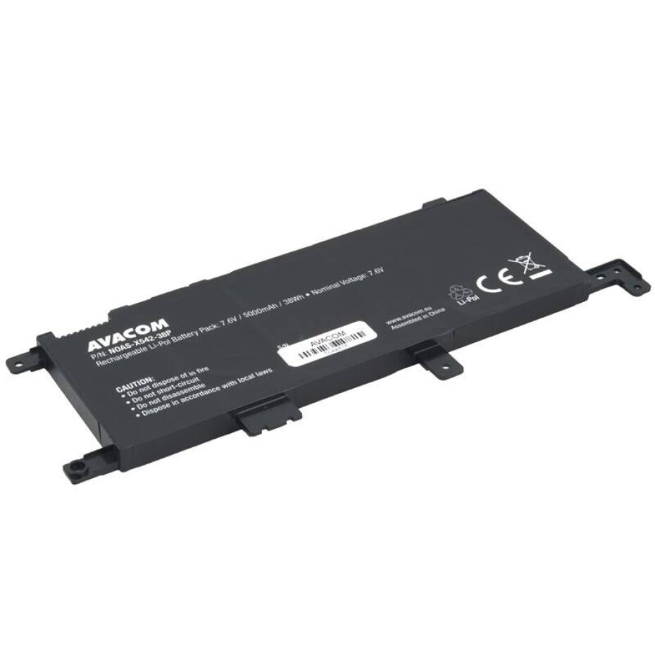 Avacom Asus VivoBook X542 Li-Pol 7,6V 5000mAh 38Wh (NOAS-X542-38P) - main (0)