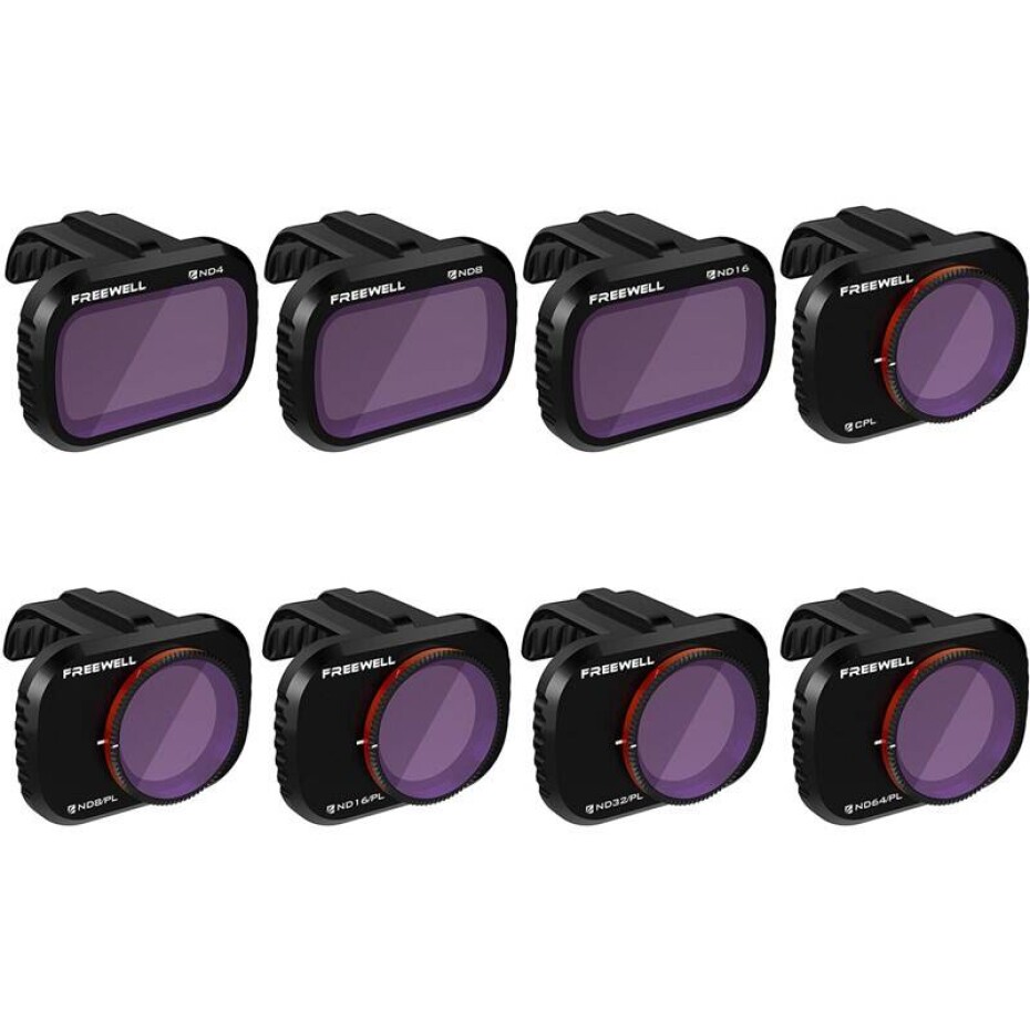 Freewell sada ND/PL All Day pro DJI Mavic Mini/Mini 2, 8ks - main (0)