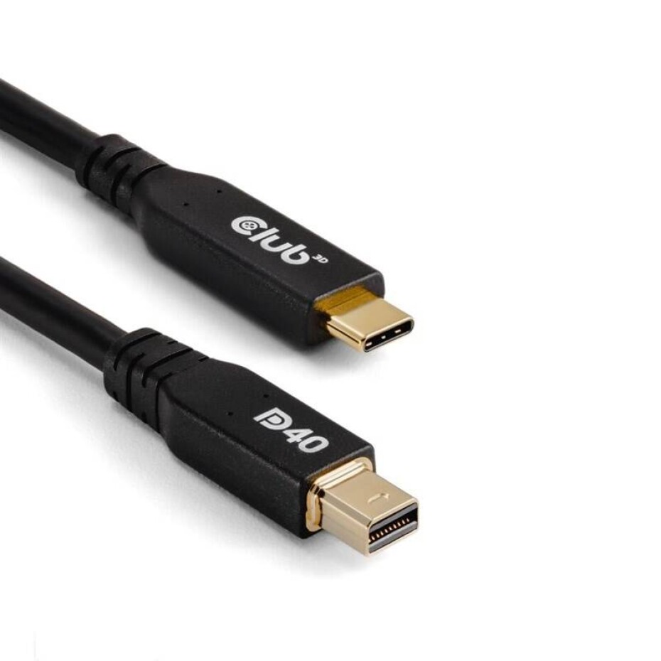 Club3D USB-C/MiniDisplayPort 2.1, 8K30Hz, 2m (CAC-1561) černý - main (0)