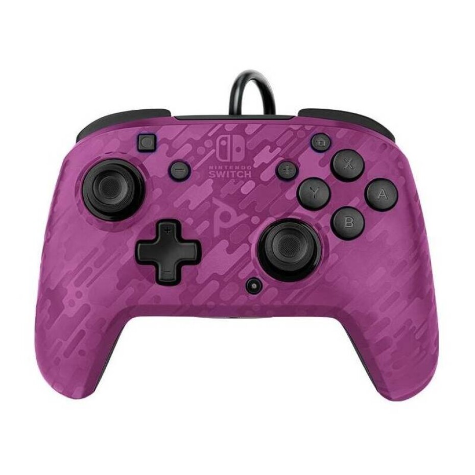 PDP Faceoff Deluxe+ Audio pro Nintendo Switch (500-134-EU-CM05) fialový - main (0)