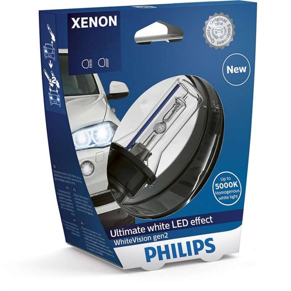 Philips Xenon White Vision D1S, 1ks (85415WHV2S1) - main (0)