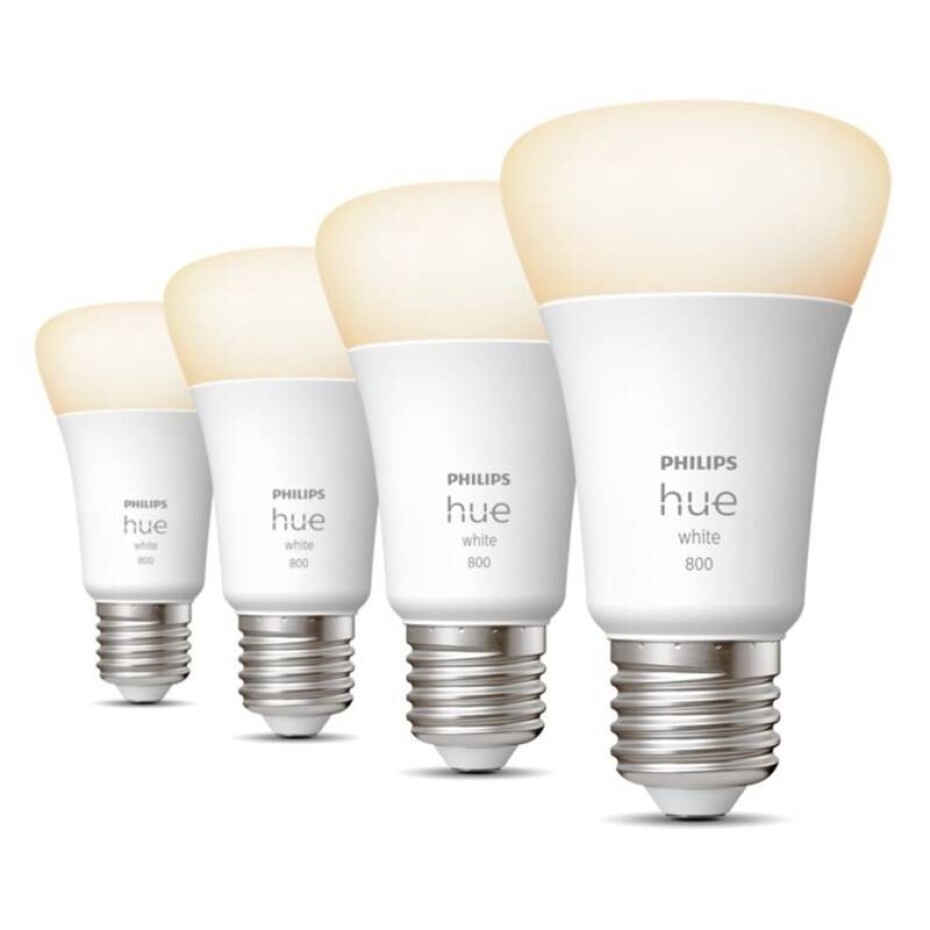 Philips Hue Bluetooth, 9W, E27, White, 4ks (8719514319141) - main (0)