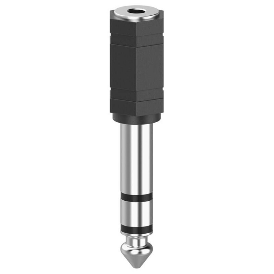 Hama Jack 3,5 mm/6,3 mm, stereo (205194) černá - main (0)