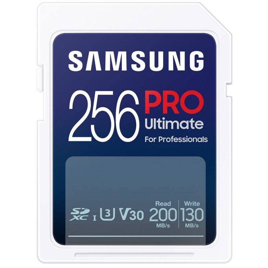 Samsung SDXC PRO Ultimate 256GB (200R/130W) (MB-SY256S/WW) - main (0)