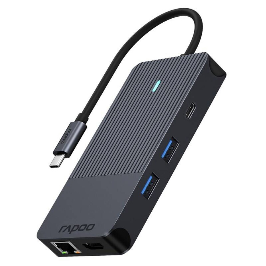 Rapoo 10-in-1 USB-C Multiport (UCM-2005) černý - main (0)