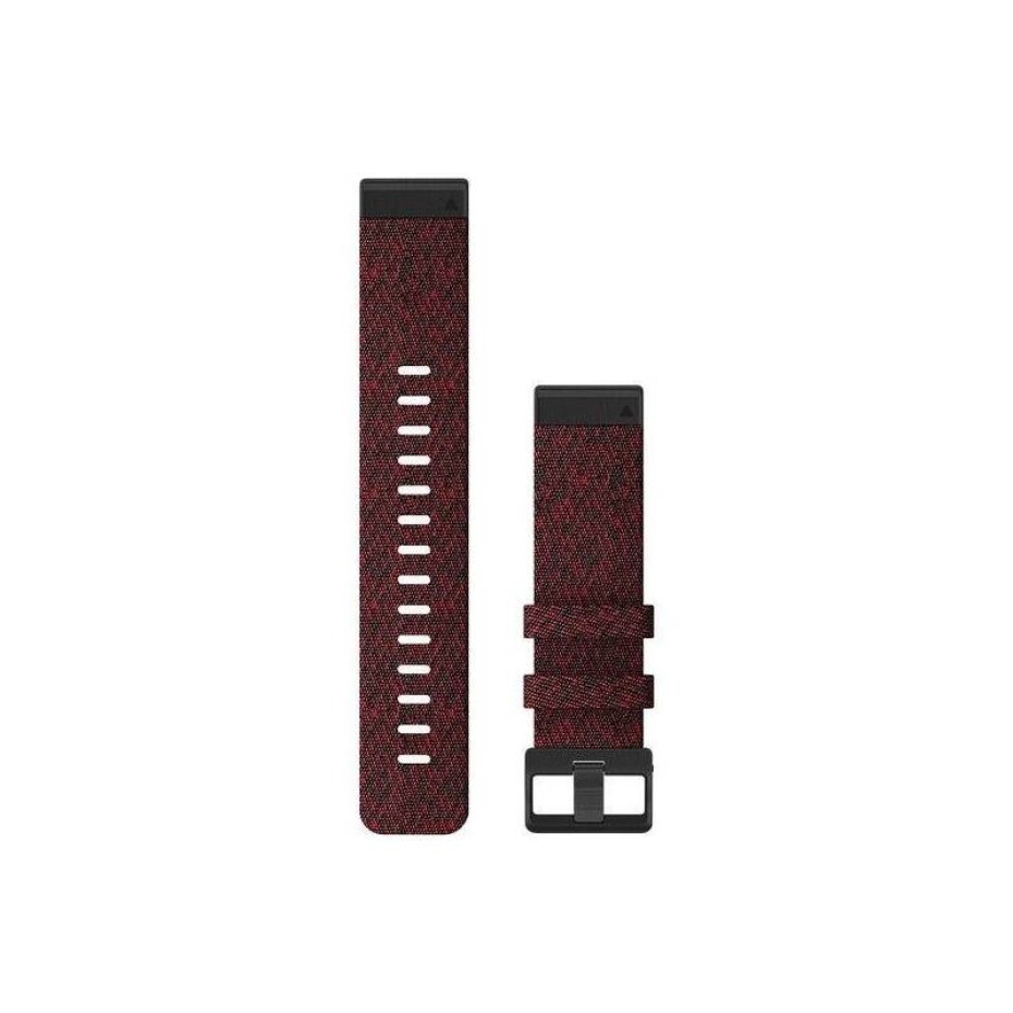 Garmin QuickFit 22, nylonový, červený, černá přezka (010-12863-06) - main (0)