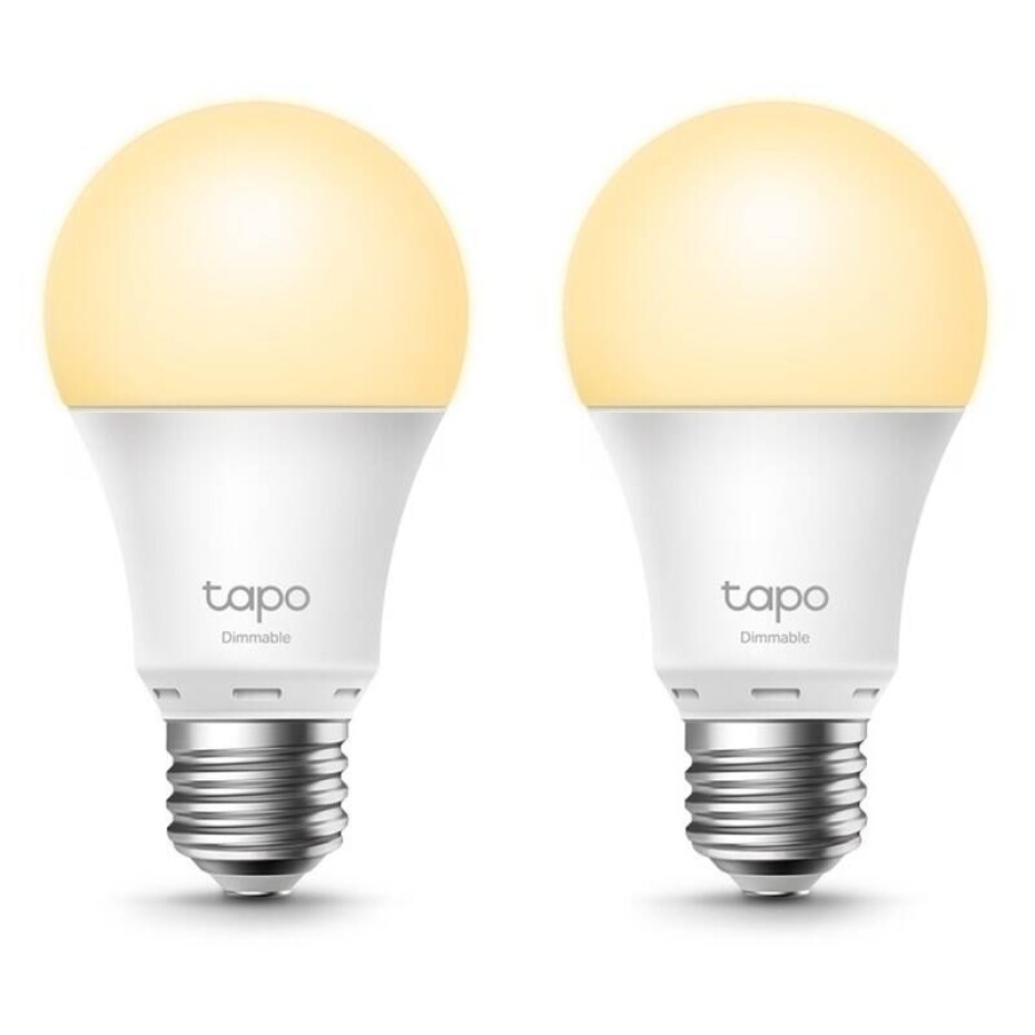 TP-Link Tapo L510E Smart, 8,7 W, E27, teplá bílá, 2ks (Tapo L510E(2-pack)) - main (0)