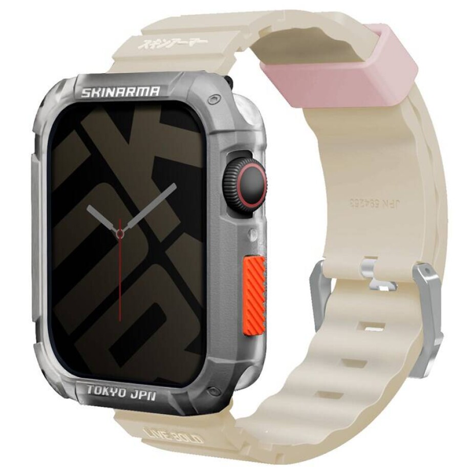 Skinarma Shokku na Apple Watch 45/44/42 mm (SK-SHOKKU-BEIGE45) béžový - main (0)