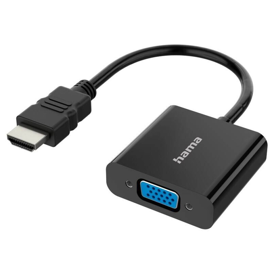 Hama HDMI/VGA, Full HD (200343) černá - main (0)
