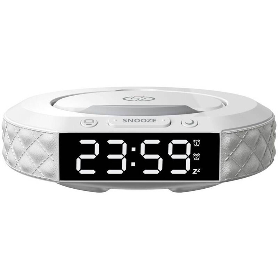 IMMAX CLOCK, Qi bílý - main (0)