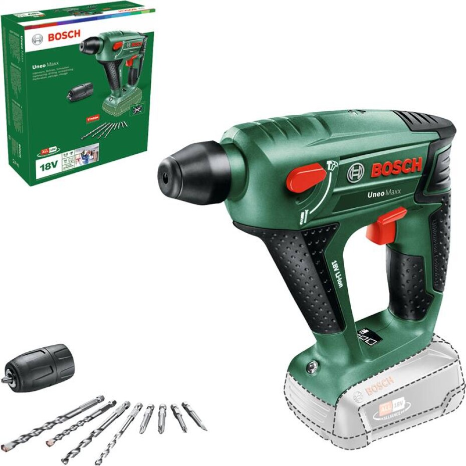Bosch Uneo Maxx 18 Li + sklíčidlo (bez baterie) - main (0)