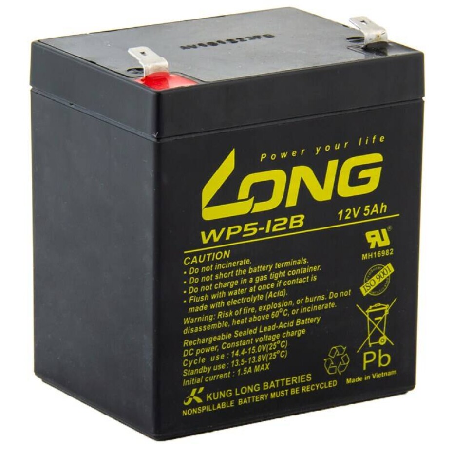 Long 12V 5Ah F2 (WP5-12 F2) (PBLO-12V005-F2A) - main (0)