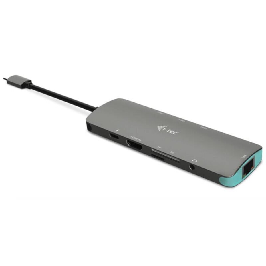 i-tec USB-C Metal Nano 4K HDMI LAN + Power Delivery 100 W (C31NANODOCKLANPD) - main (0)