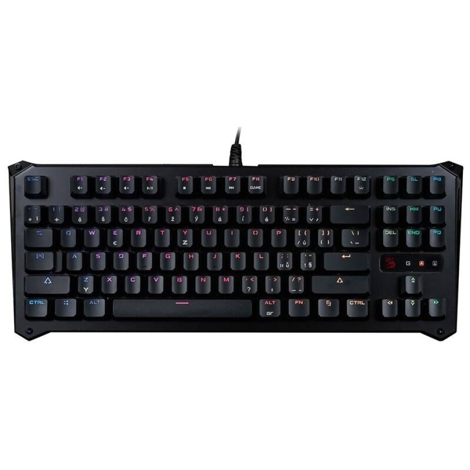 A4Tech Bloody B930, Orange Switch, USB, CZ/SK layout (B930-BK-OS) černá - main (0)