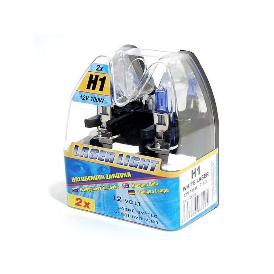 Compass 12 V H1 100W WHITE LASER 2 ks - main (0)