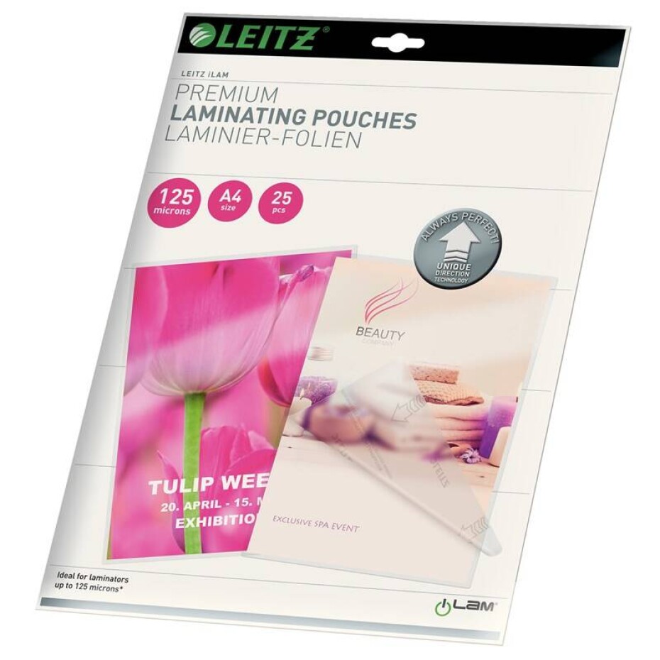 Leitz A4 se směrovací technologií, 125 mic, 25 ks (74820000) - main (0)