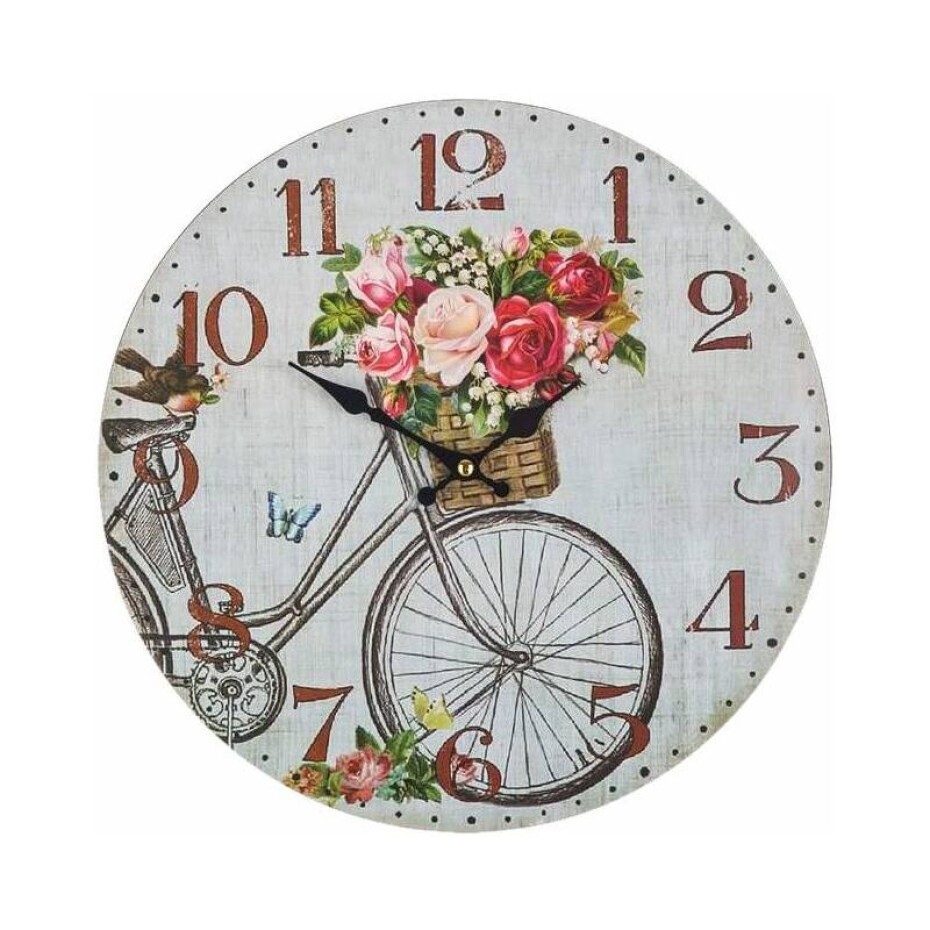 HOME DECOR BICYCLE šedé/bílé - main (0)