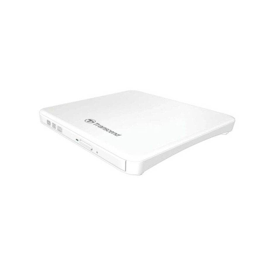 Transcend Extra Slim Portable CD/DVD Writer (TS8XDVDS-W) bílá - main (0)