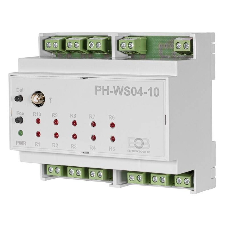 Elektrobock na DIN lištu (PH-WS04-10) - main (0)