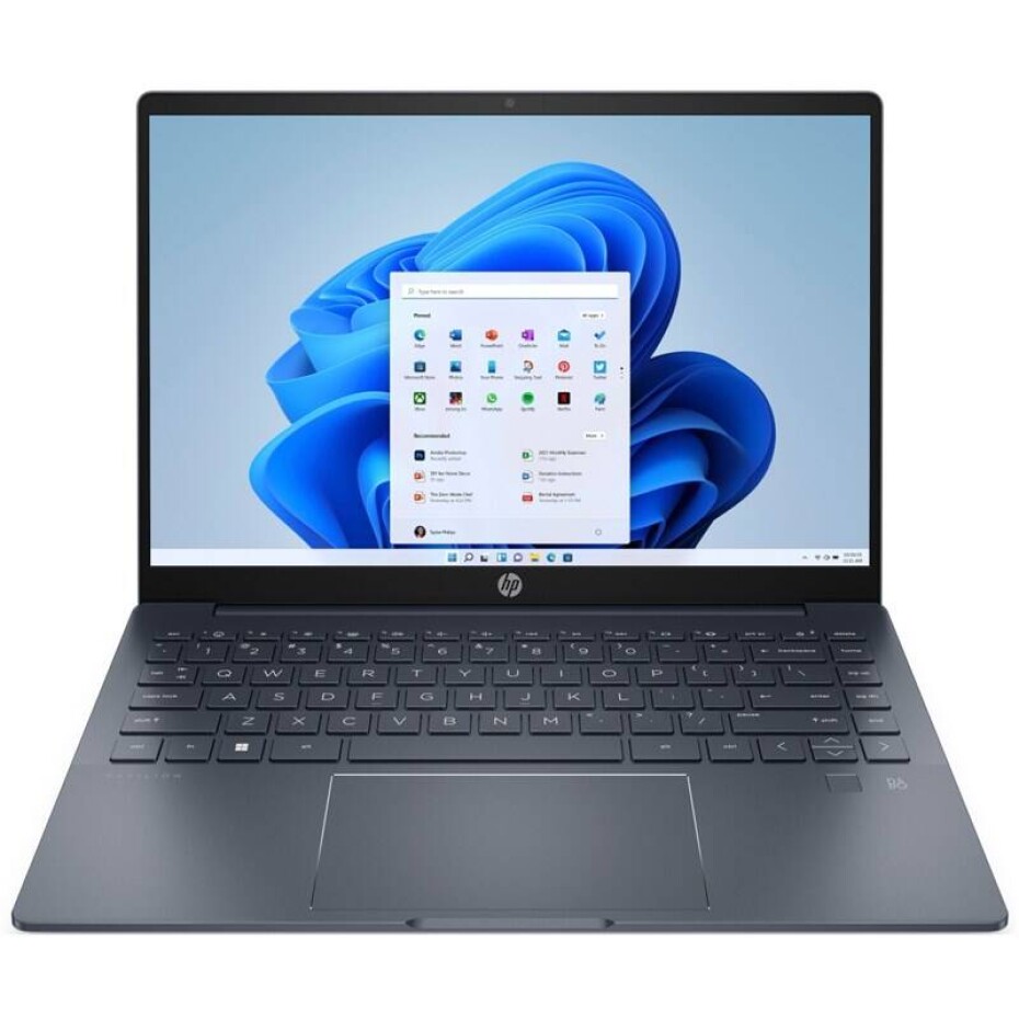 HP Pavilion Plus 14-eh1001nc (8E512EA#BCM) modrý - main (0)
