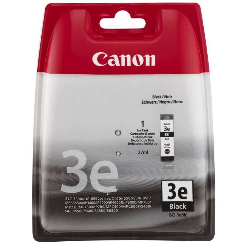 Canon BCI-3eBk, 210 stran (4479A002) černá - main (0)
