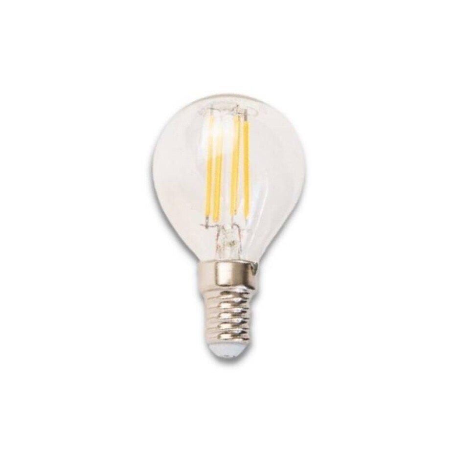 Tesla filament miniglobe, E14, 4,2W, teplá bílá (MG144227-1) - main (0)