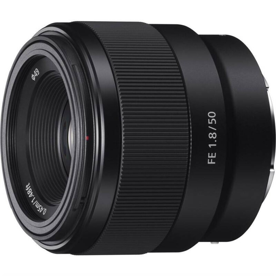 Sony FE 50 mm f/1.8 černý - main (0)