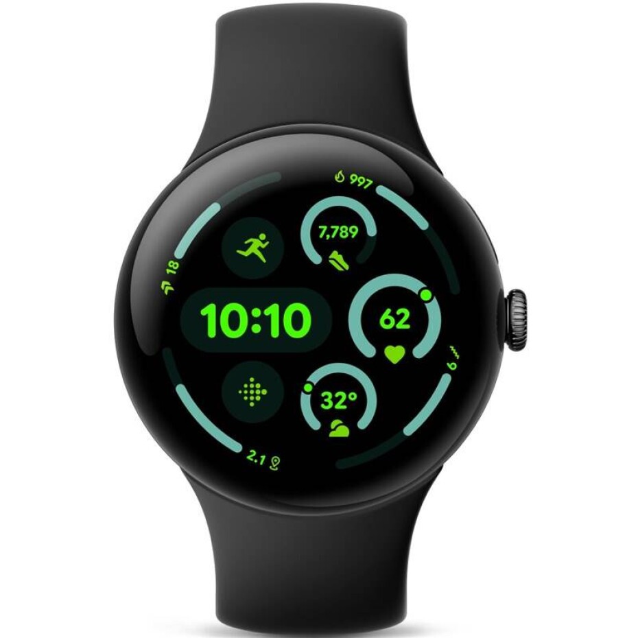 Google Pixel Watch 3 45mm - Obsidian (GA05785-DE) - main (0)