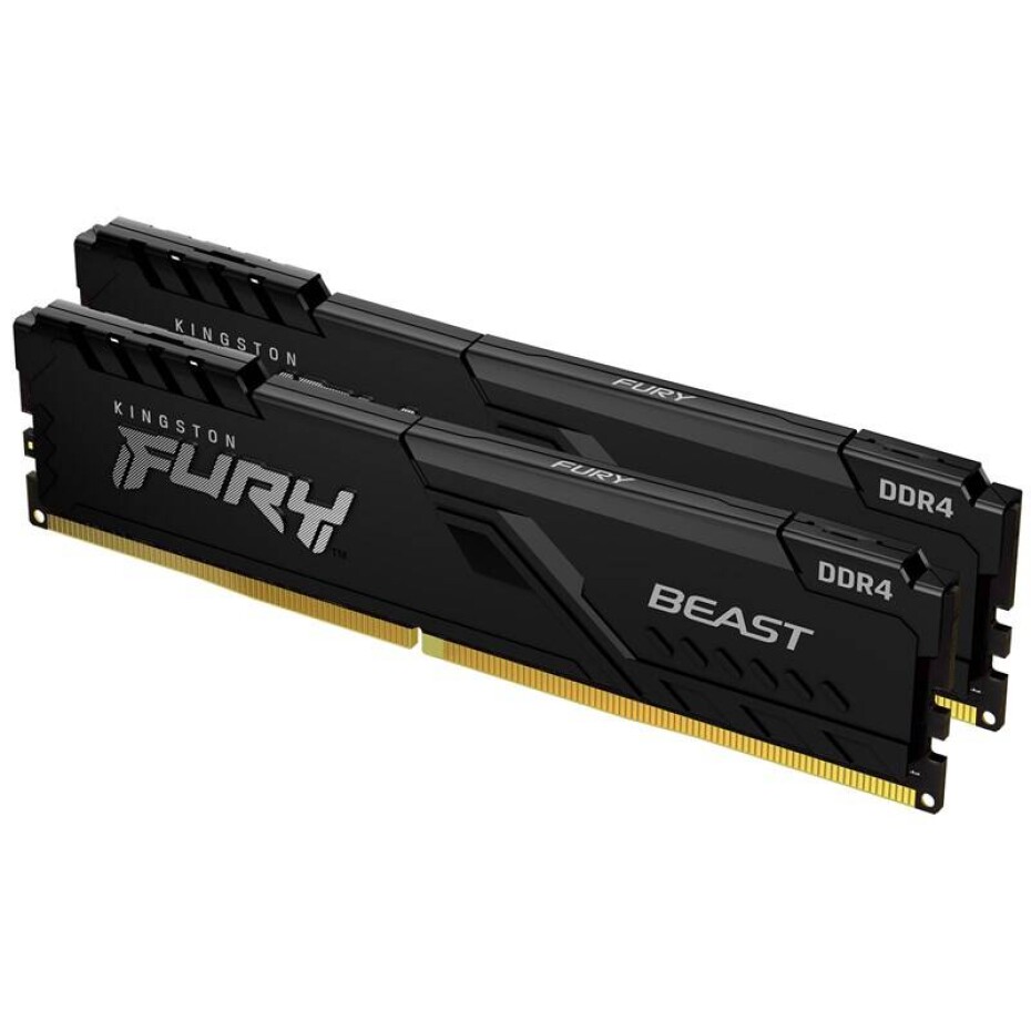 Kingston FURY Beast Black DDR4 16GB (2x8GB) 3200MHz CL16 (KF432C16BBK2/16) - main (0)