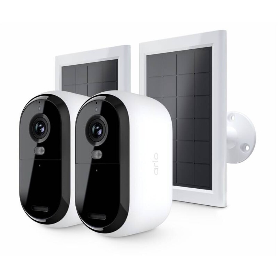 Arlo Essential Gen.2 Bundle 2K Outdoor Security, 2 ks + 2 ks solární panel (VMK3250-100EUS) bílá - main (0)