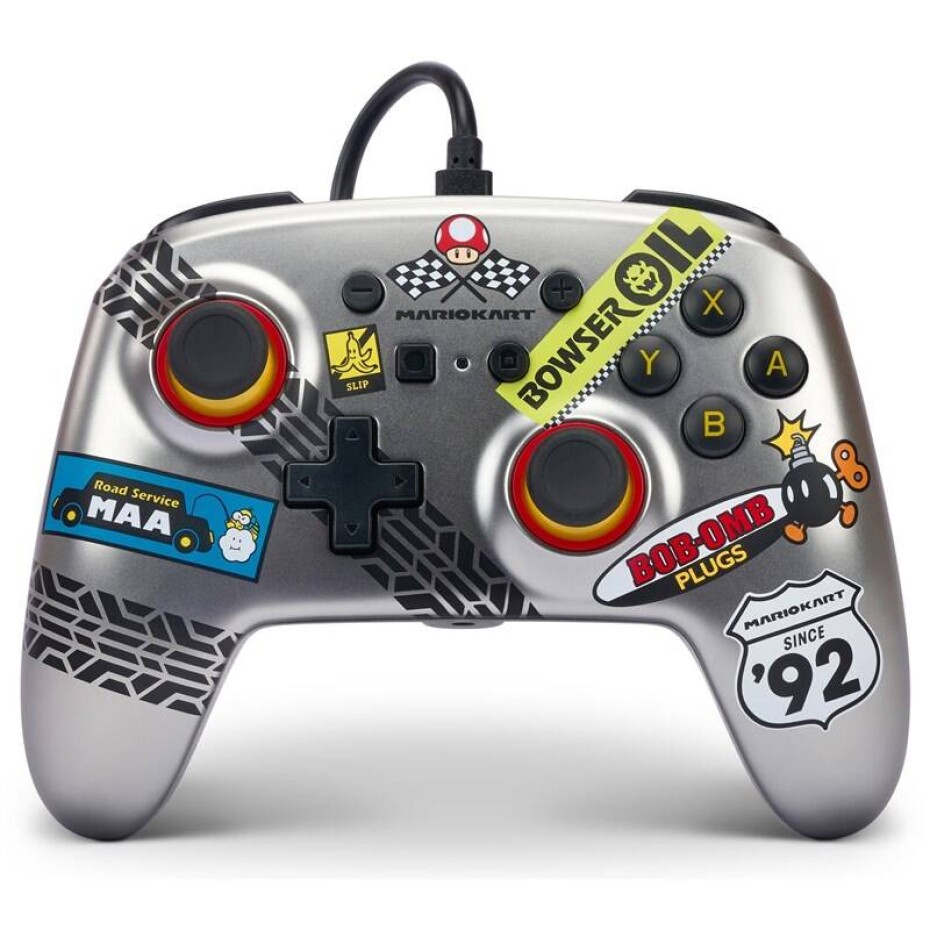 PowerA Enhanced Wired pro Nintendo Switch - Mario Kart (NSGP0145-01) - main (0)