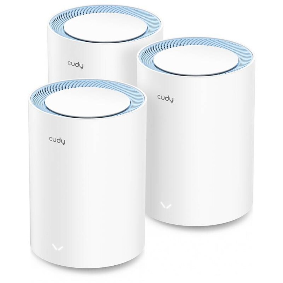 Cudy M1200 AC1200 Wi-Fi Mesh, set 3 ks (225757) bílý - main (0)
