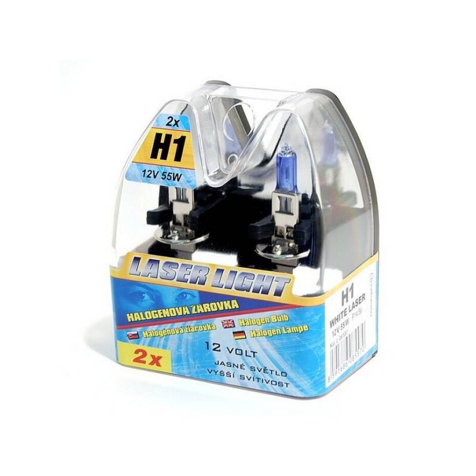 Compass 12 V H1 55W WHITE LASER 2 ks - main (0)