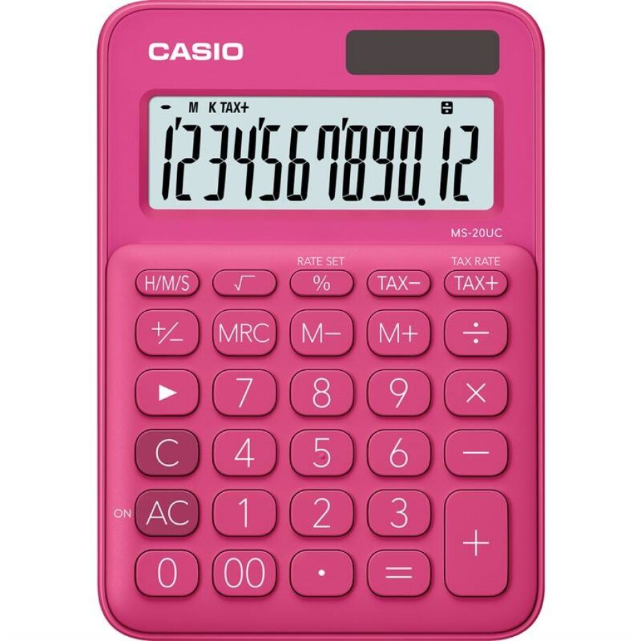 Casio MS 20 UC RD růžová - main (0)