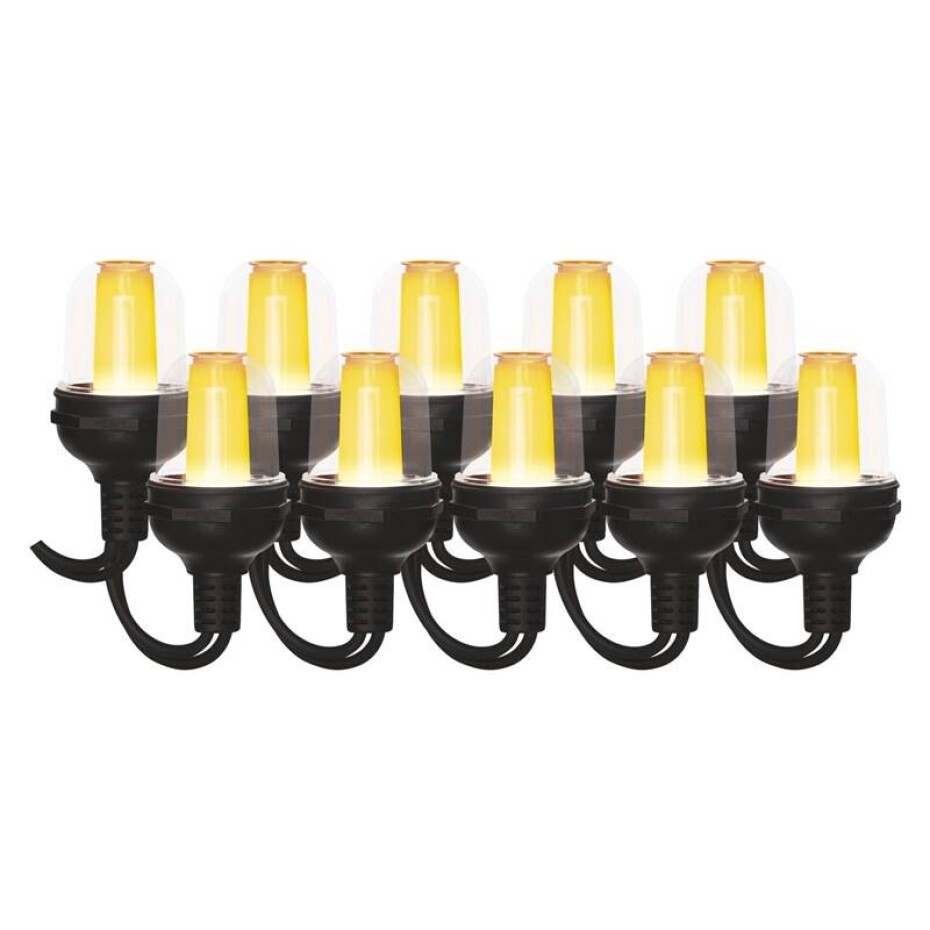 EMOS 100 LED řetěz - 10x párty žárovky, 4,5 m, venkovní i vnitřní, vintage (DCPV01) - main (0)