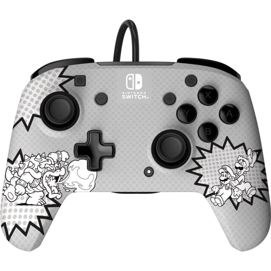PDP Remacth Wired Controller pro Nintendo Switch - Comic Mario (500-134-COMIC) - main (0)